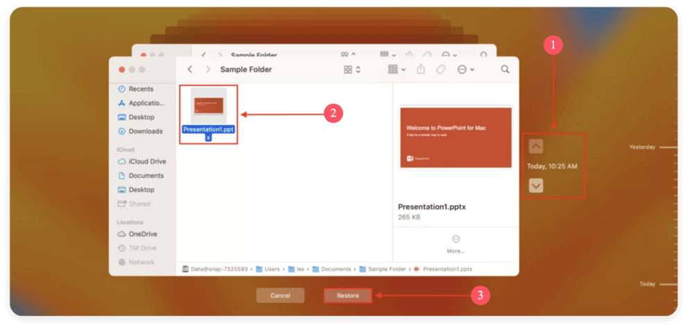 recover unsaved PowerPoint files on Mac