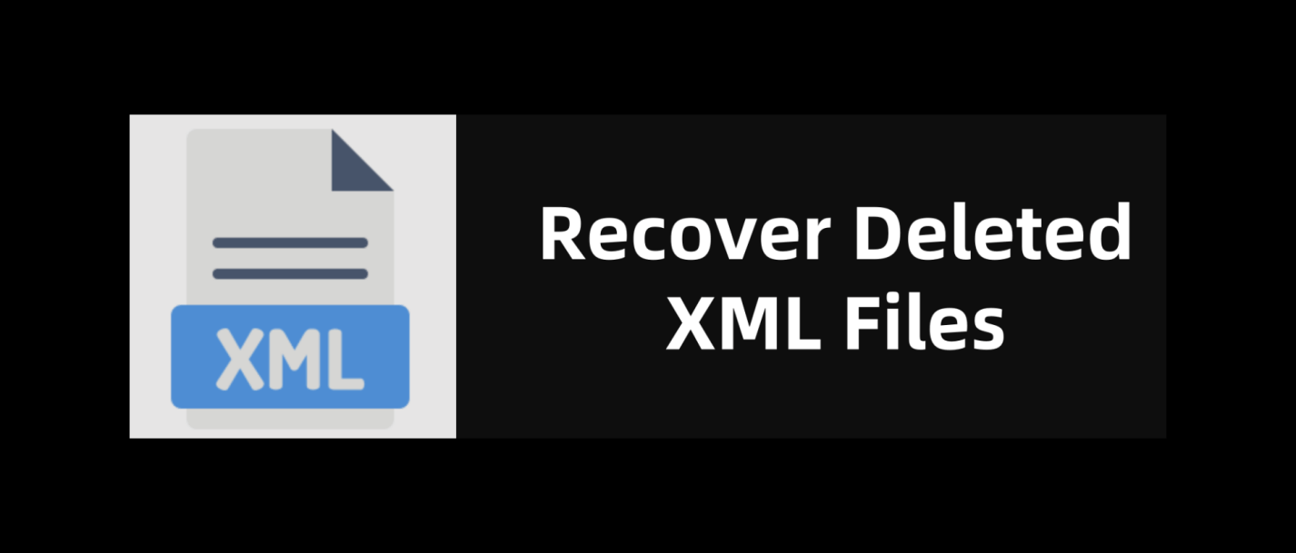 recover deleted XML files