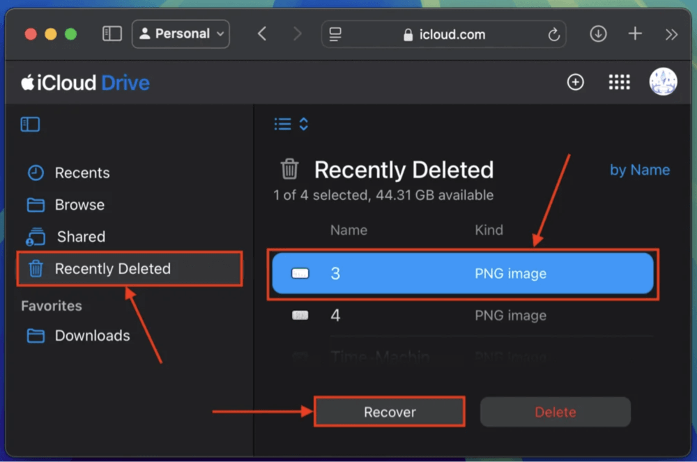 recover deleted ZIP files on Mac