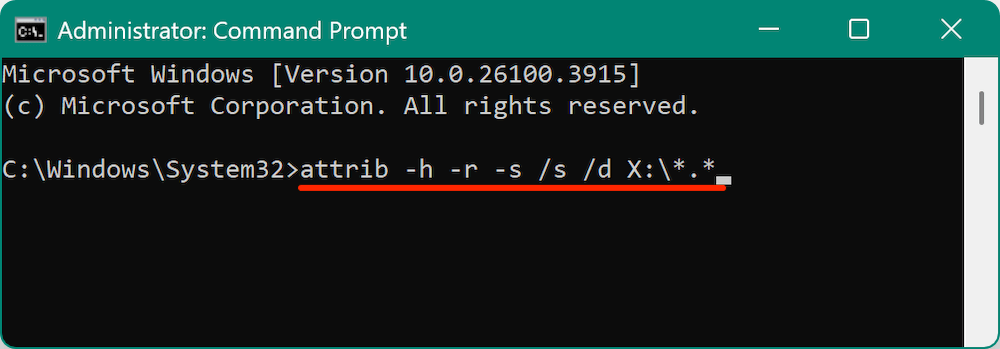 recover files disappeared from an external hard drive
