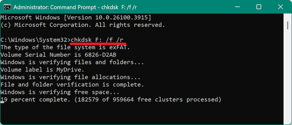 recover disappeared files on windows 10