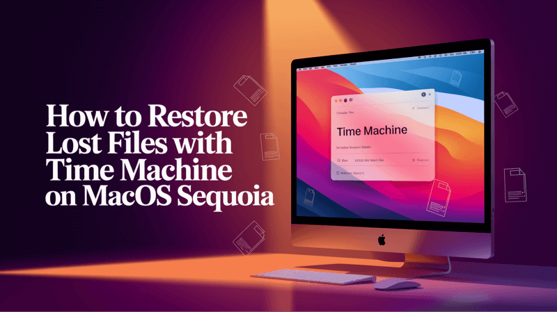 Restore Lost Files with Time Machine on macOS Sequoia