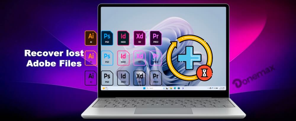 recover lost Adobe files