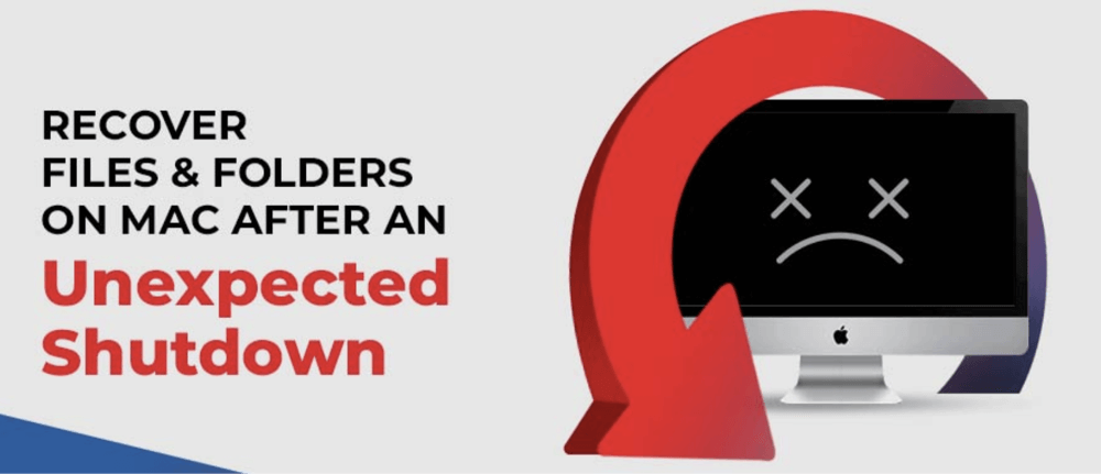recover lost files after Mac shutdown