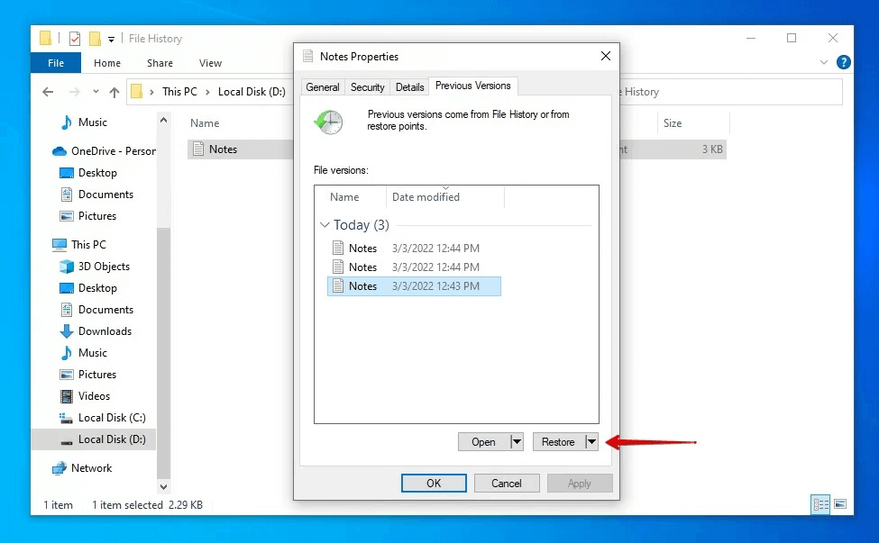 Recovering lost data from a CFexpress card