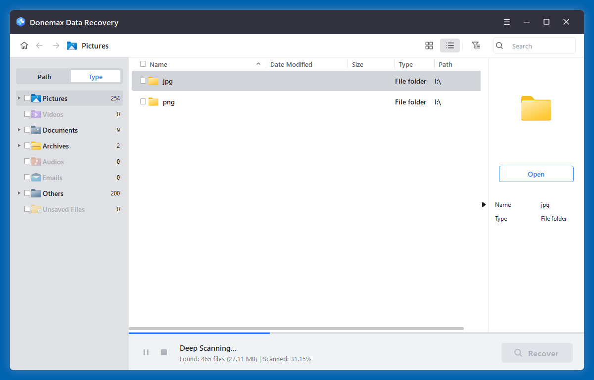 Recovering lost data from a CFexpress card