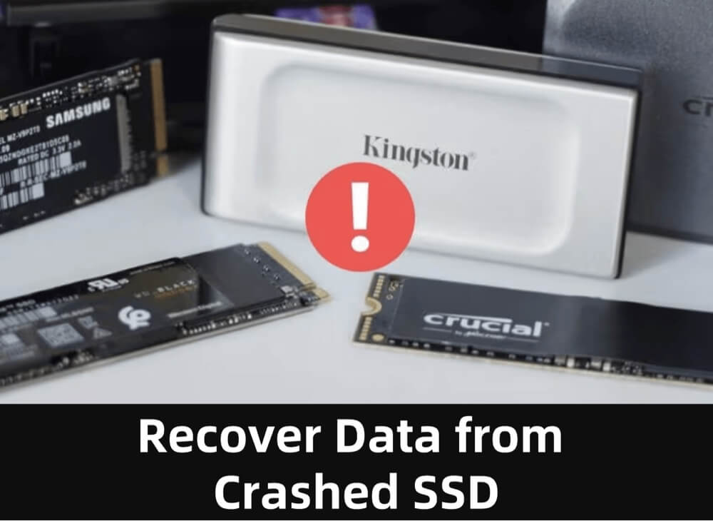 recover data from a crashed SSD