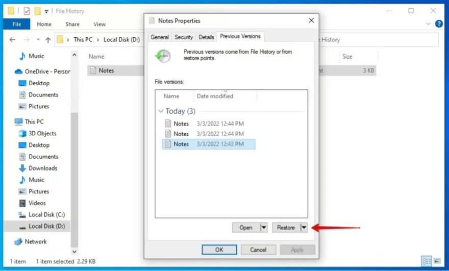recover lost data from an NT card