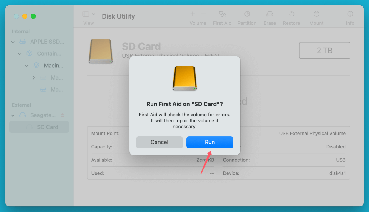 SD card data recovery on Mac