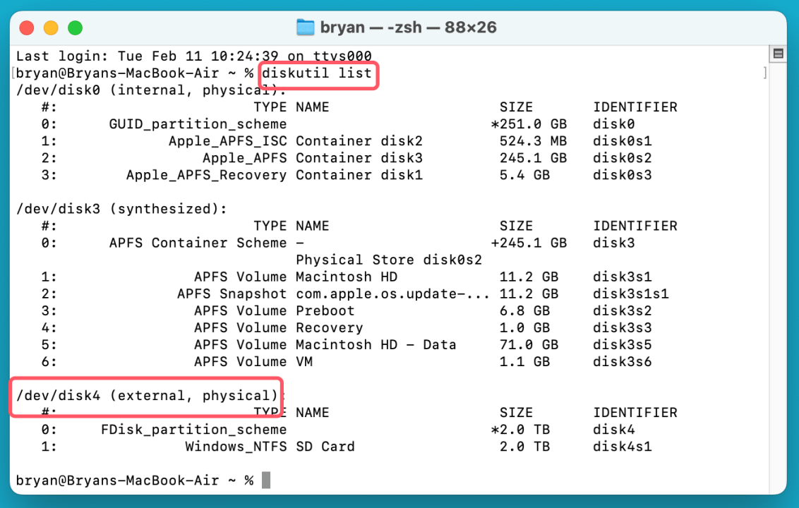SD card data recovery on Mac