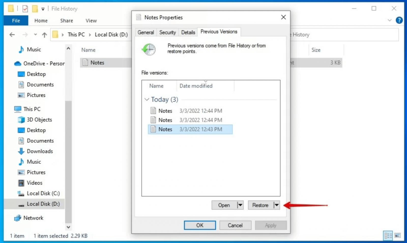 recovering a PSD file