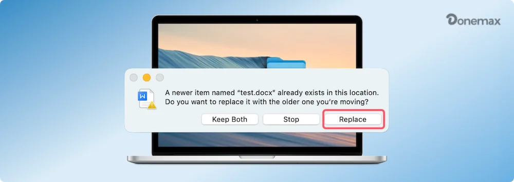 recover replaced files or folders