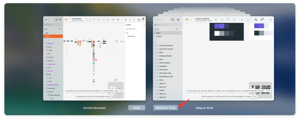 recover unsaved or deleted Sketch files on Mac