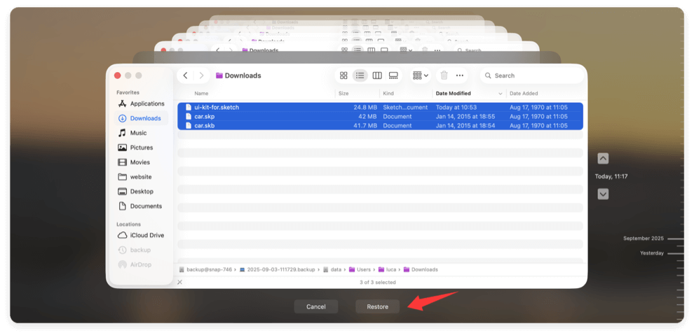 recover unsaved or deleted Sketch files on Mac