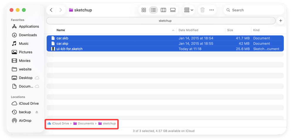 recover unsaved or deleted Sketch files on Mac