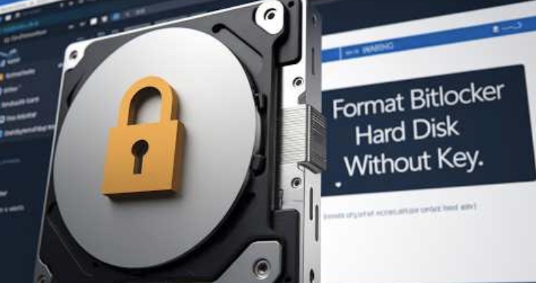 reformatting a BitLocker-encrypted hard drive