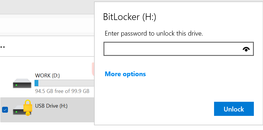 reformatting a BitLocker-encrypted hard drive