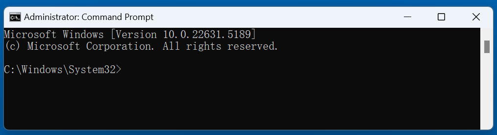 reformatting or repairing a damaged SSD using Command Prompt