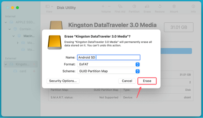 corrupted Android SD cards can be repaired 