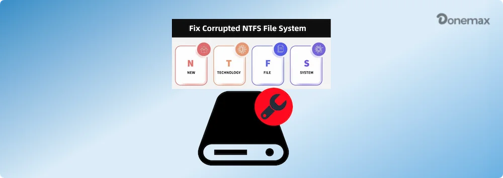 repair NTFS drives