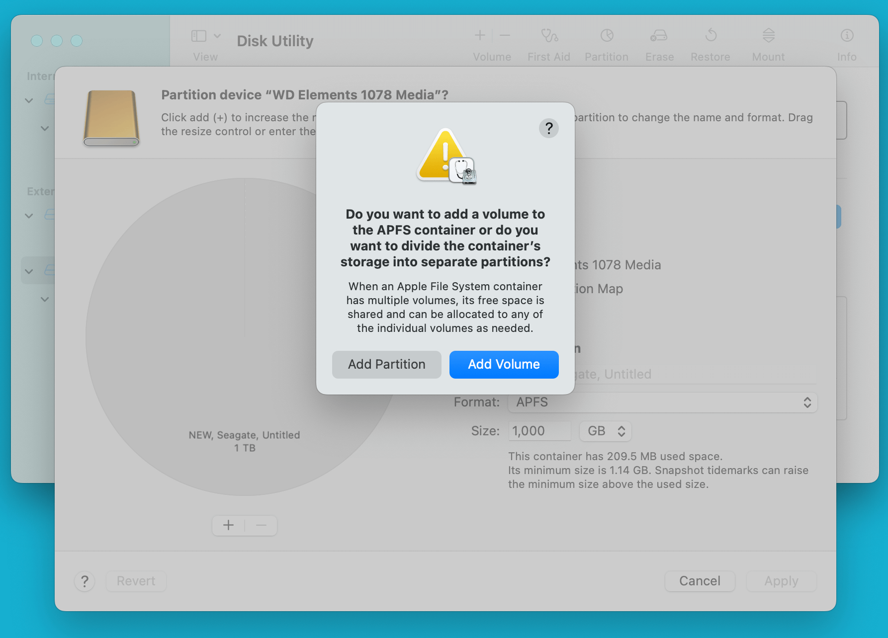 Resizing and partitioning an SSD on your Mac