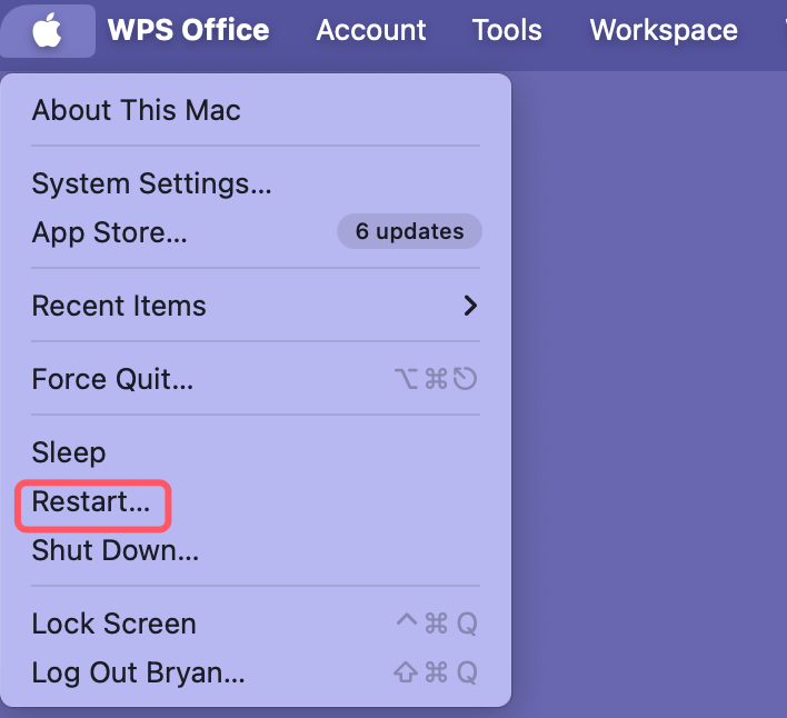 [Mac Tips] Restart Mac and Force Restart Mac