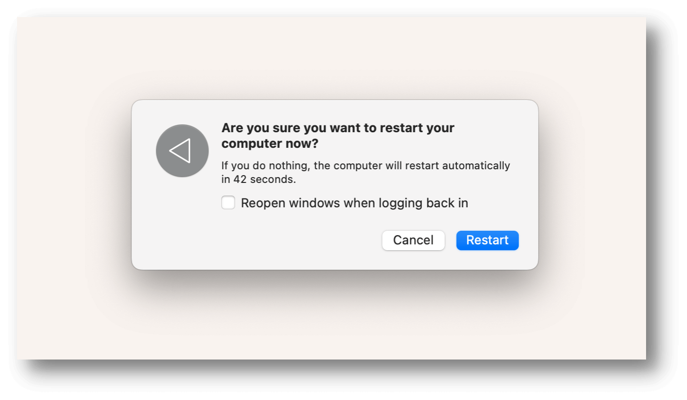 [Mac Tips] Restart Mac and Force Restart Mac