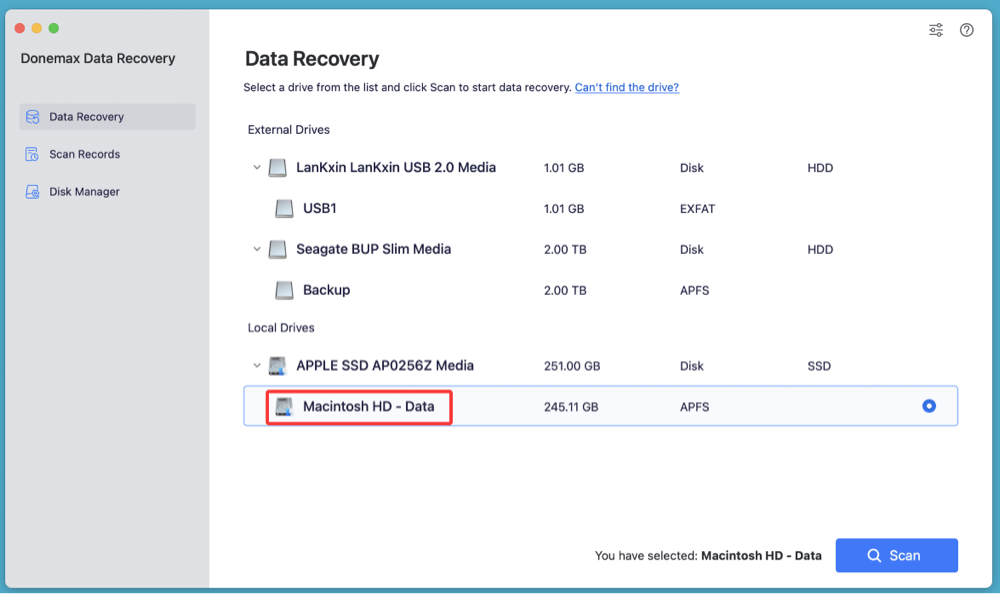 restore the Photos Library on Mac