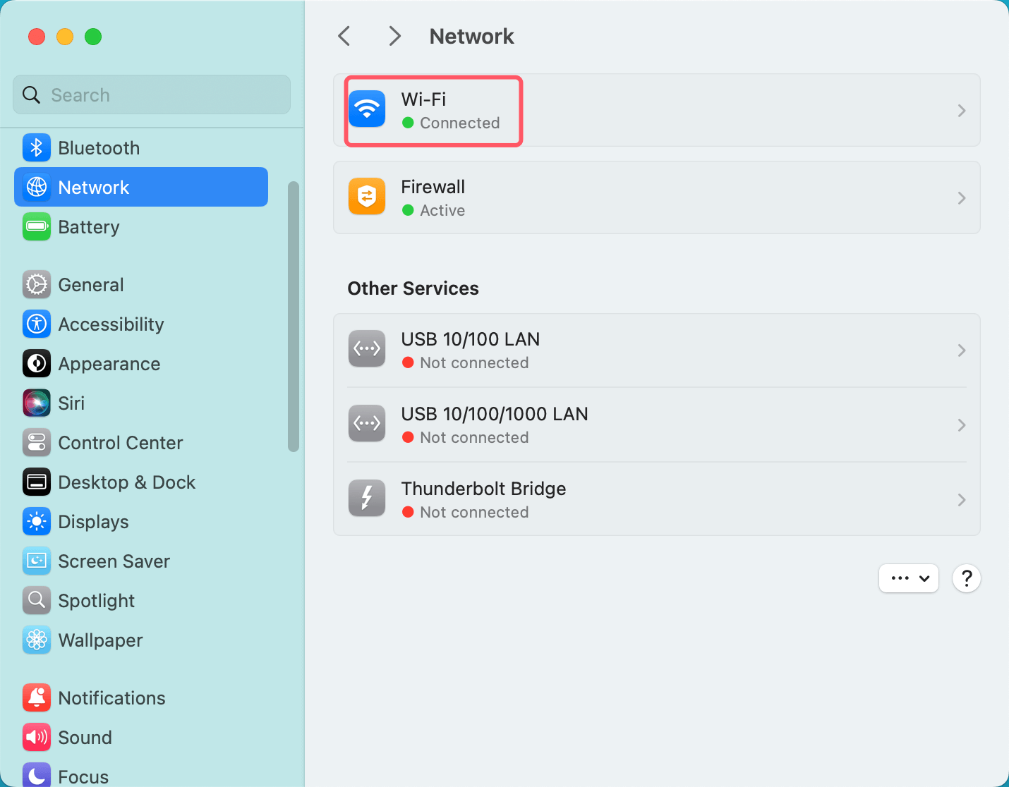Wireless Diagnostics tool