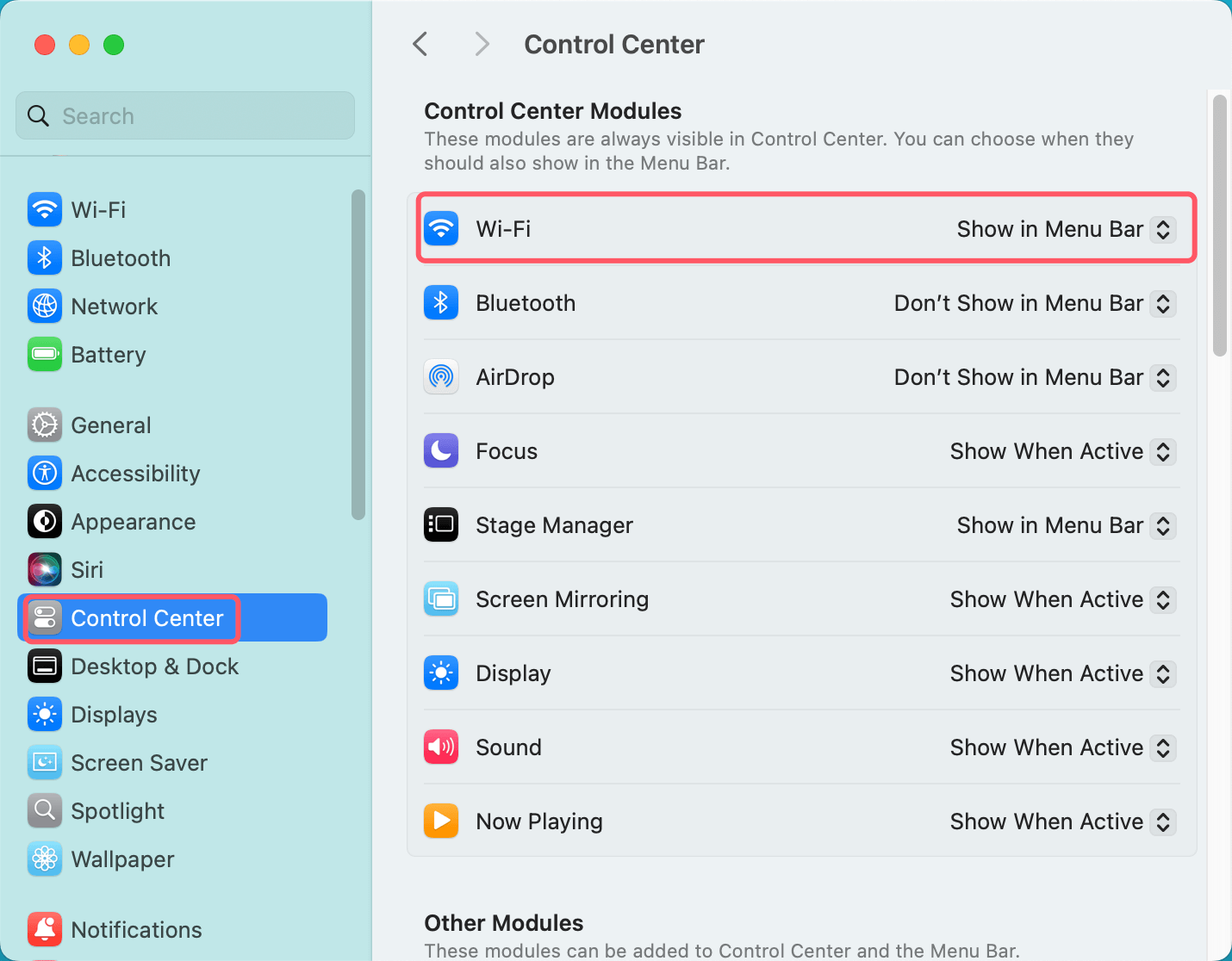 Wireless Diagnostics tool
