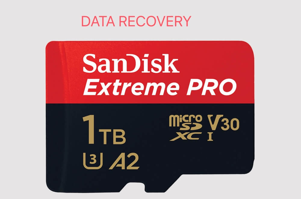 Recovering lost files from a SanDisk Extreme Pro SD card