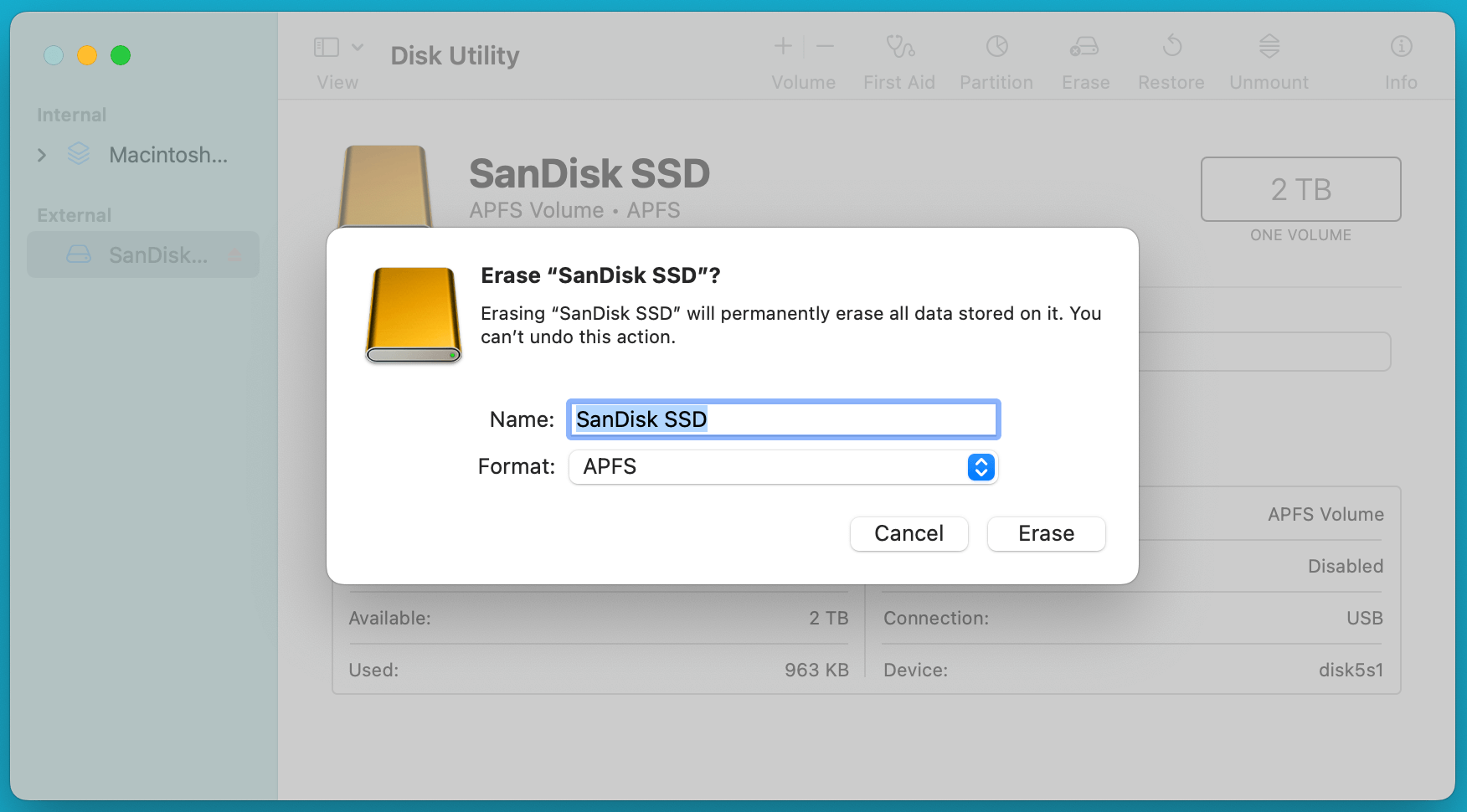 Fix SanDisk Device Won't Format Error on Windows