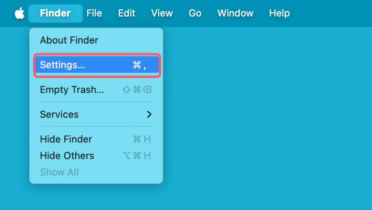 SD card isn't showing up in Mac Finder