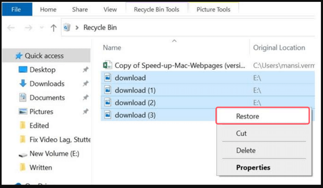 recovering lost or deleted data from an SD card
