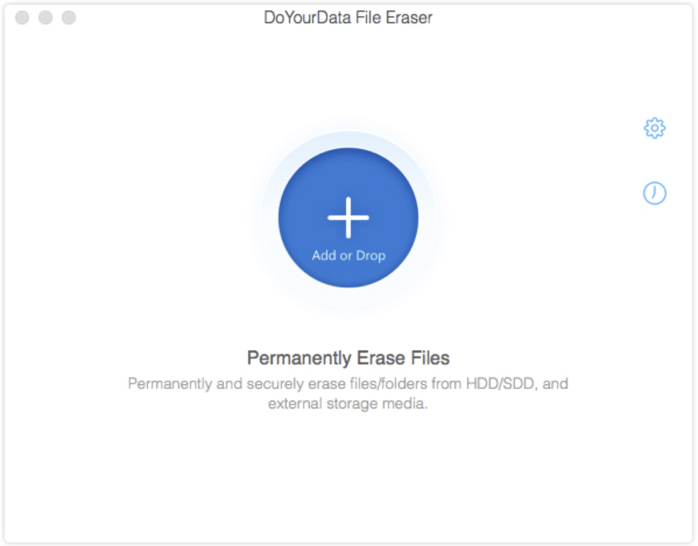 shred a PDF file on Mac