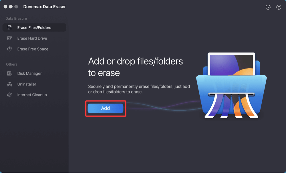 permanently shred a text file
