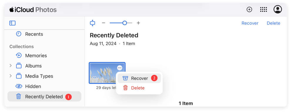 recover files lost after signing out of iCloud on Mac