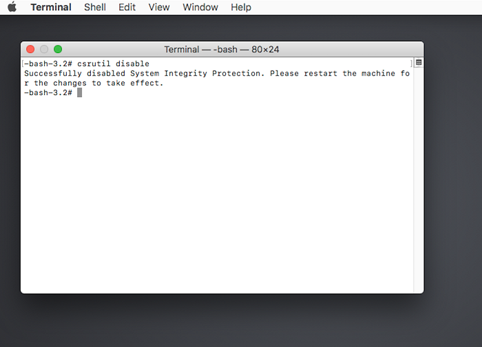 disable SIP and recover data in APFS