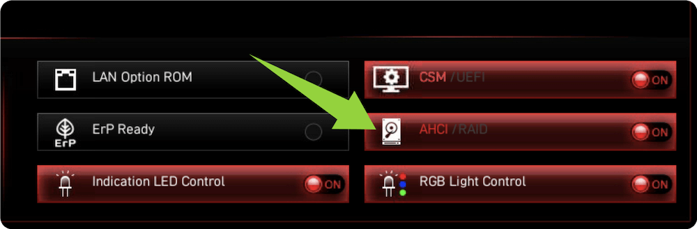 KIOXIA SSD not showing up