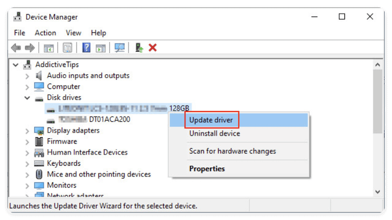 KIOXIA SSD not showing up