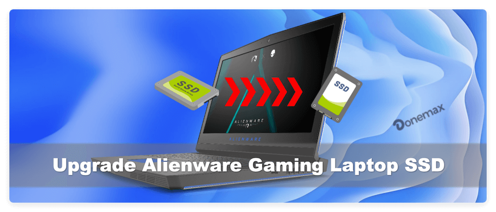 upgrade SSD on Alienware gaming laptop