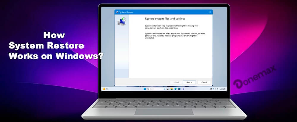 System Restore on Windows