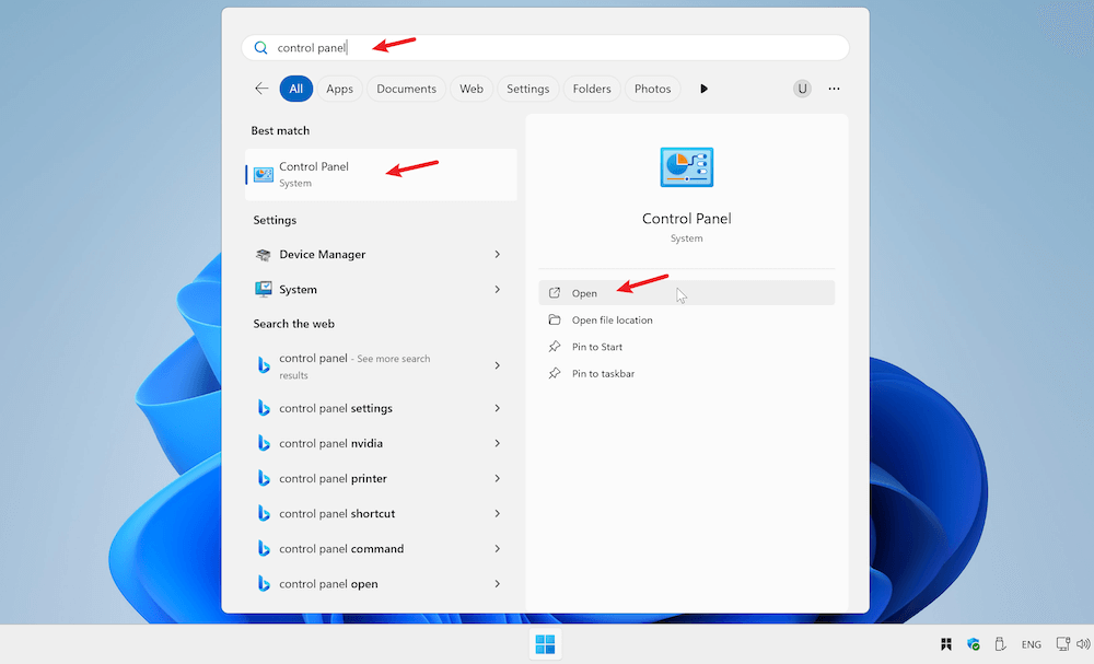System Restore on Windows