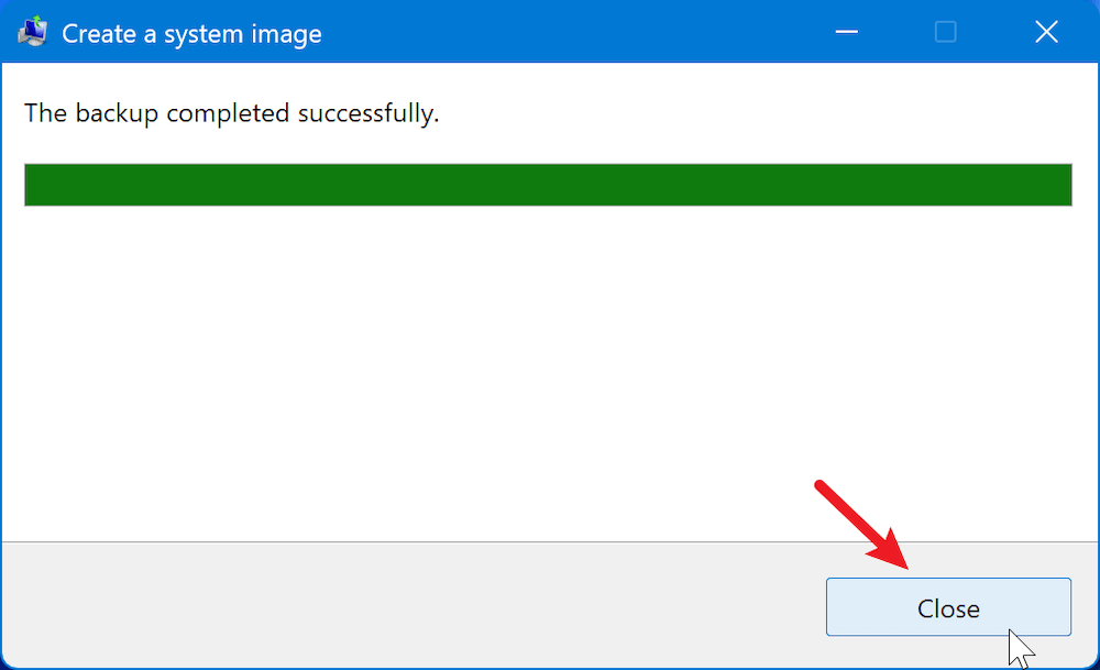 System Restore on Windows