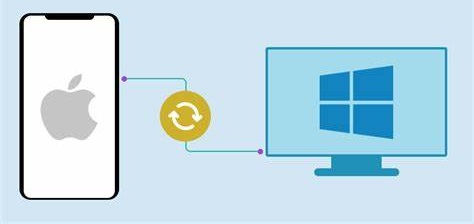 how to transfer data between iPhone and Windows 10 PC