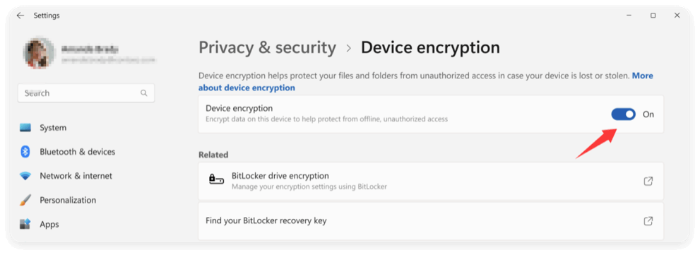 turn off BitLocker on Windows 11/10