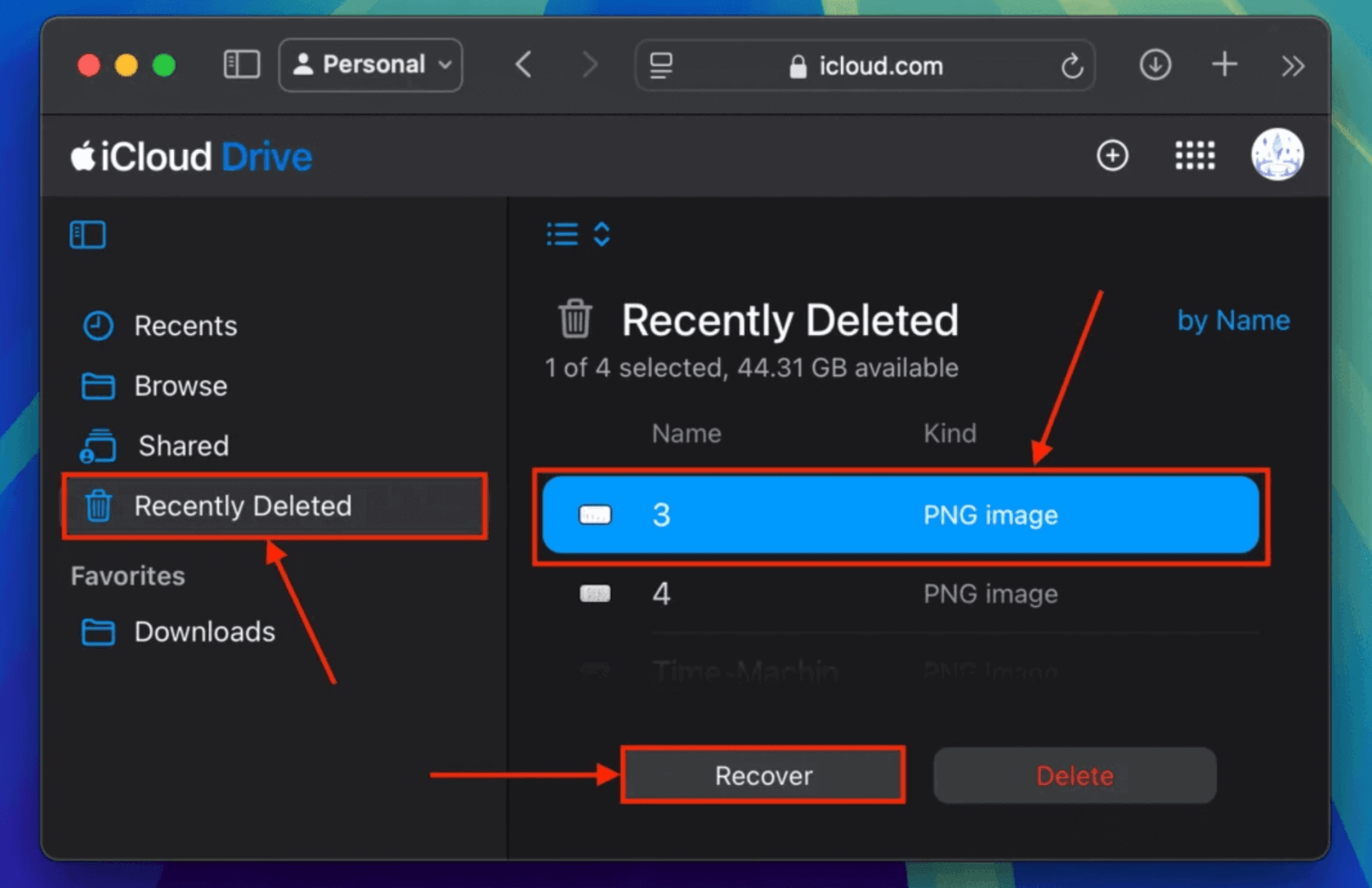 Undo Deleting Files on Mac