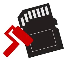 unformat Camera SD card