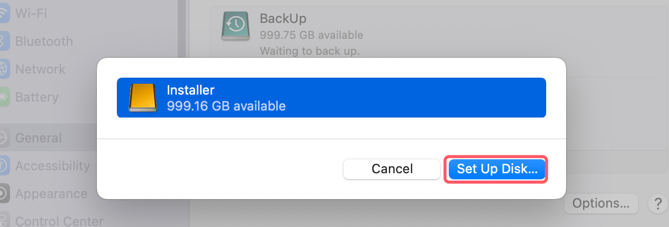 Backup Your Data