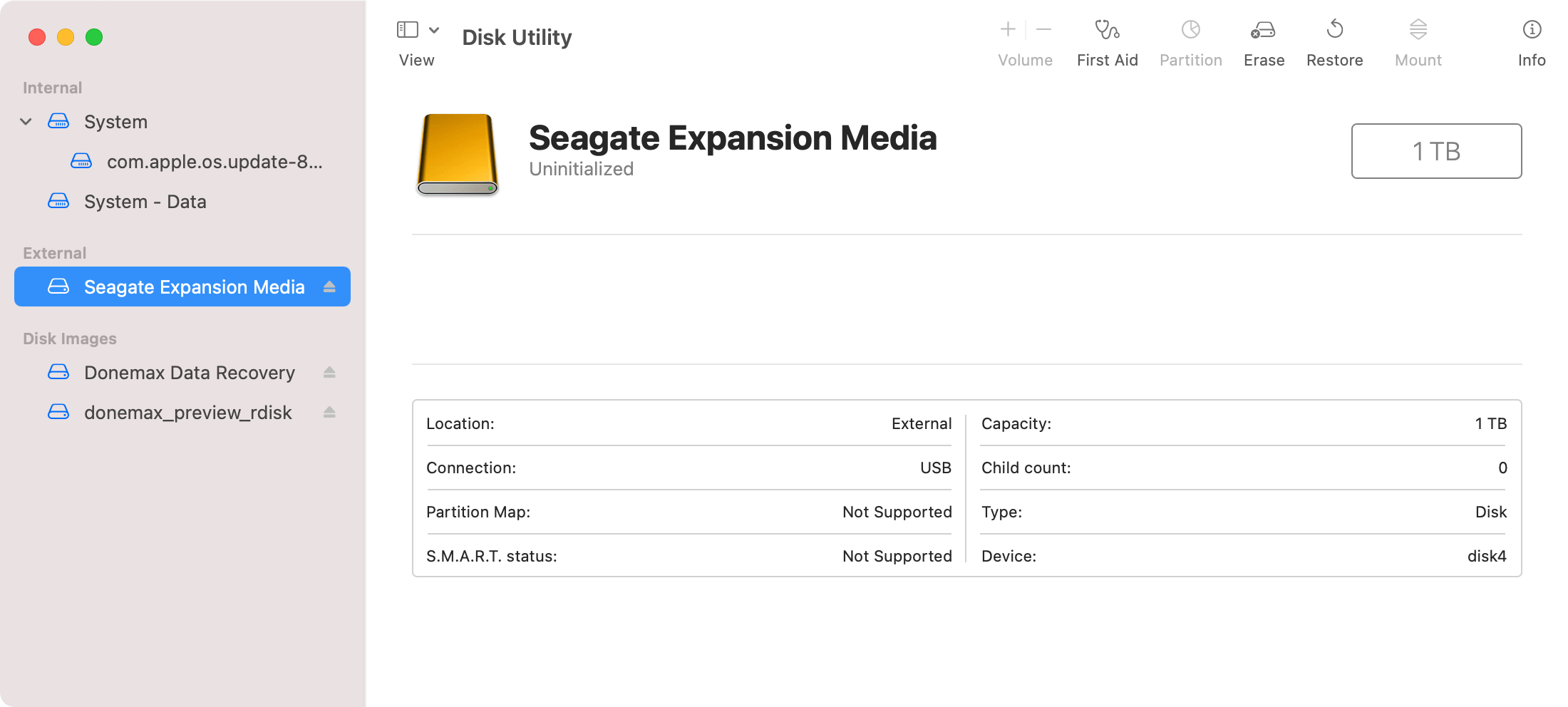 Fix Not Showing External Drive and Recover Data on Mac